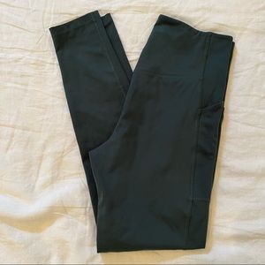 Girlfriend Collective High Rise Compressive Pocket Leggings - 28.5” - Moss